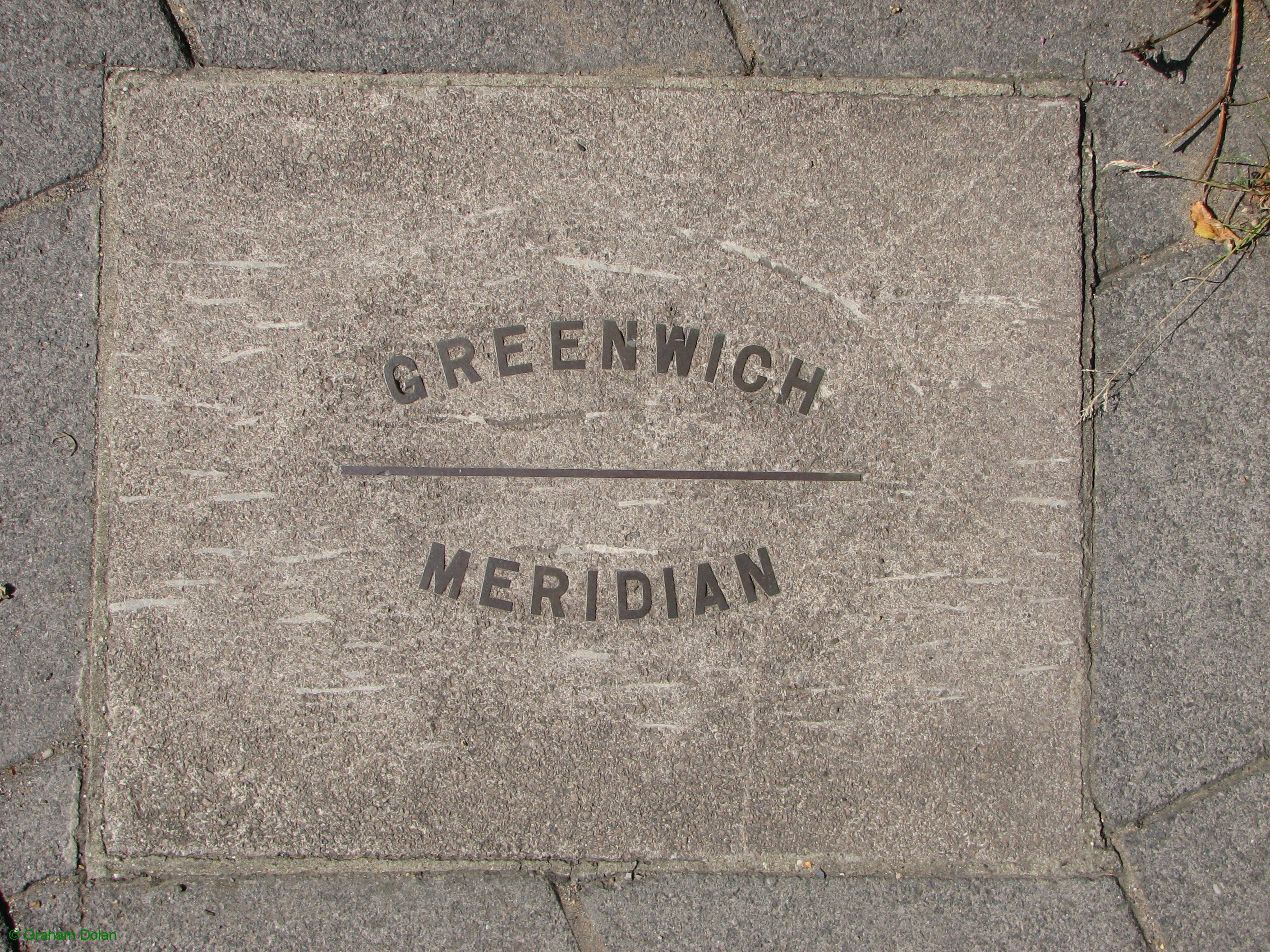 Greenwich Meridian Marker; England; LB Waltham Forest; Walthamstow (E17)